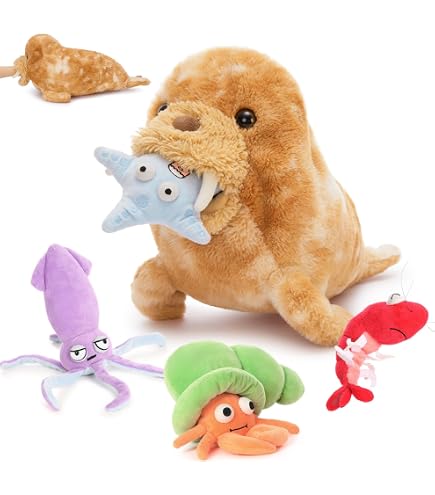 Amazon.com: Wild Republic Walrus Plush, Stuffed Animal, Plush Toy